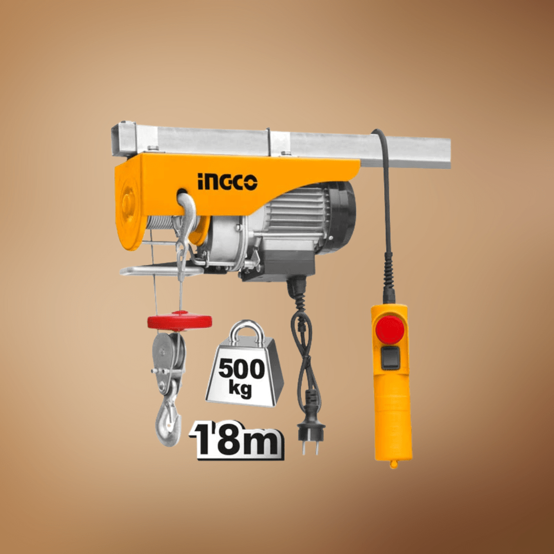 Ingco Hanging Tools Ingco Electric Hoist 900W with Single & Double Line - EH5001