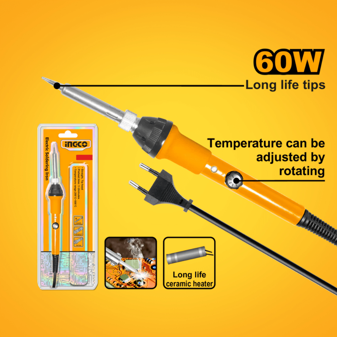 Ingco Specialty Power Tool Ingco Electric Soldering Iron 60W - S1016831