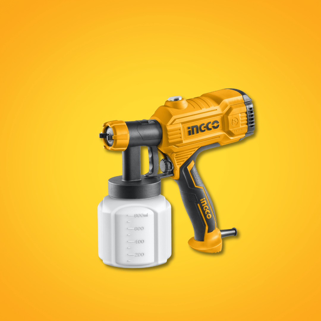 Ingco Spray Gun Ingco Electric Spray Gun 450W with 800ml Container – SPG3508