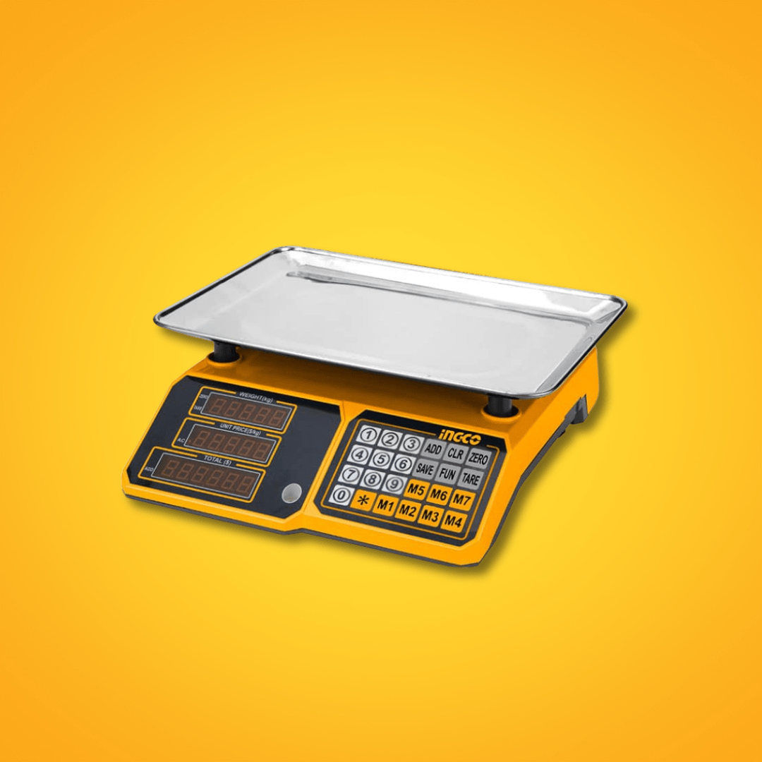 Ingco Digital Meter Ingco Electronic Scale 30kg with LED Display – HESA3303