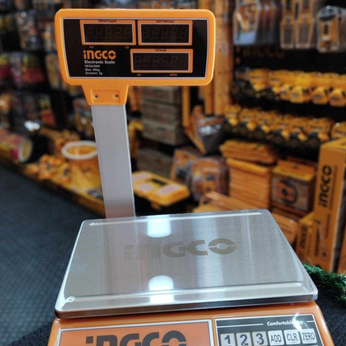 Ingco Digital Meter Ingco Electronic Scale 40Kg - HESA3404