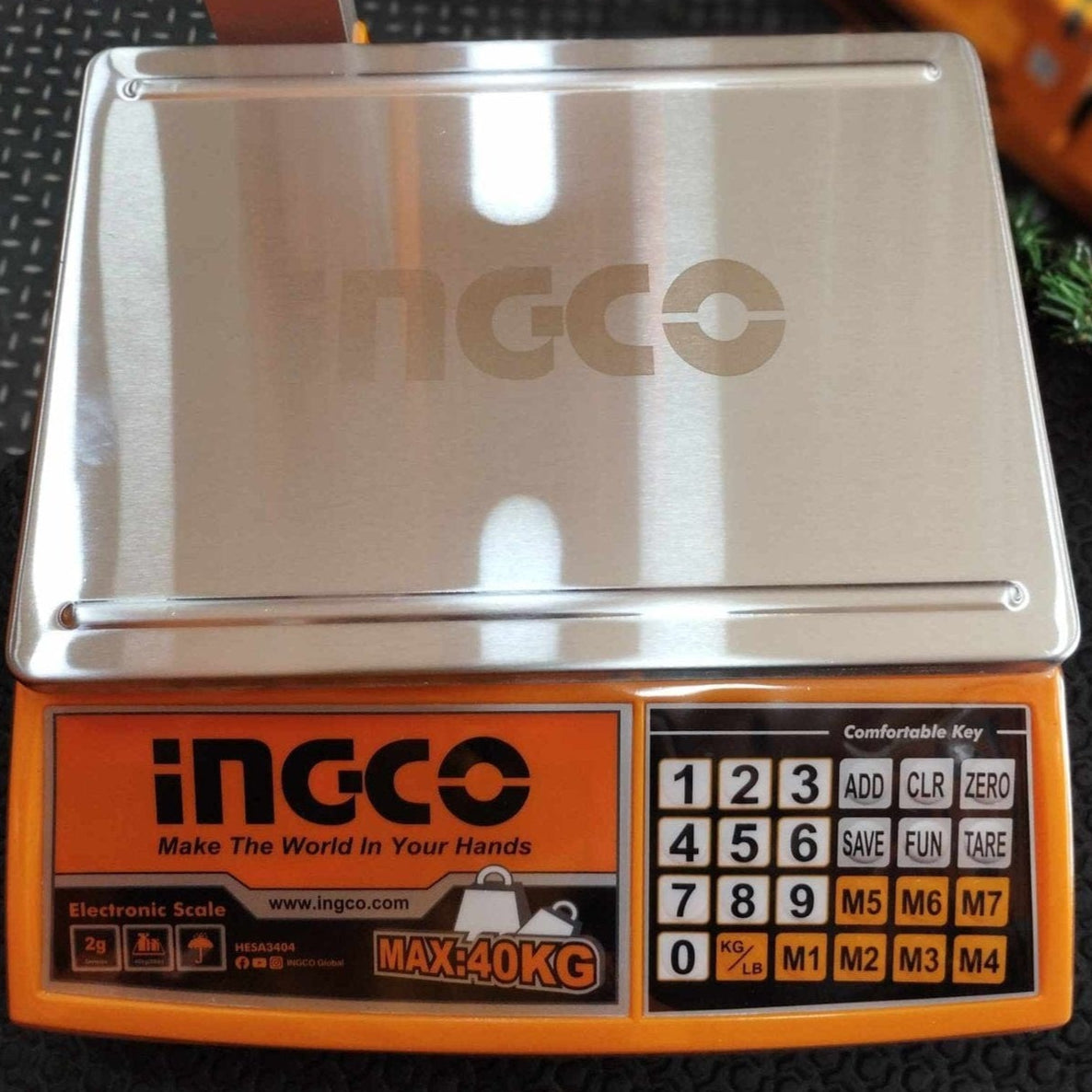 Ingco Digital Meter Ingco Electronic Scale 40Kg - HESA3404