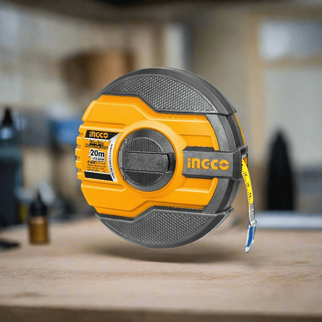Ingco Tape Measure Ingco Fiberglass Measuring Tape 20m x 12.5mm - HFMT8320