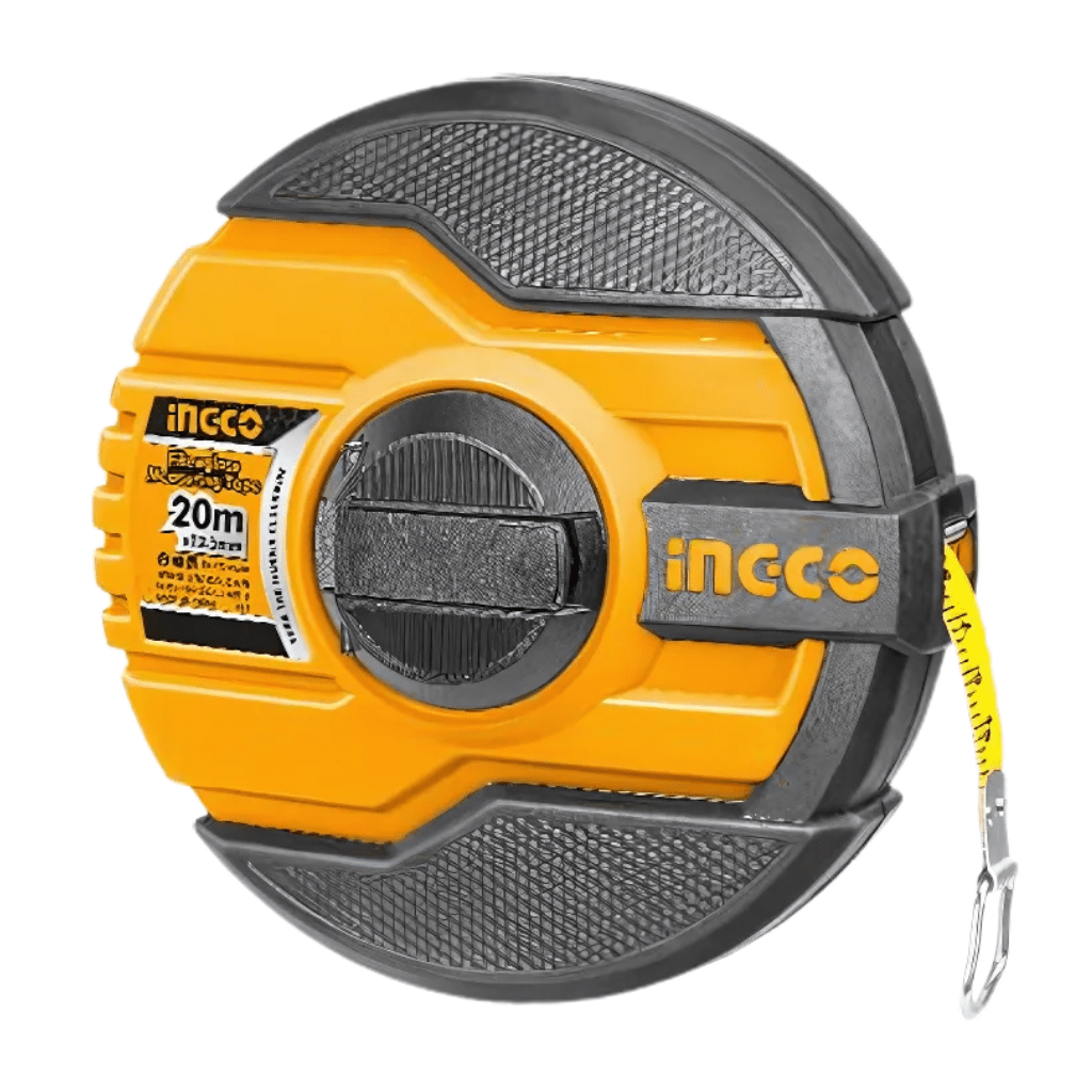 Ingco Tape Measure Ingco Fiberglass Measuring Tape 20m x 12.5mm - HFMT8320