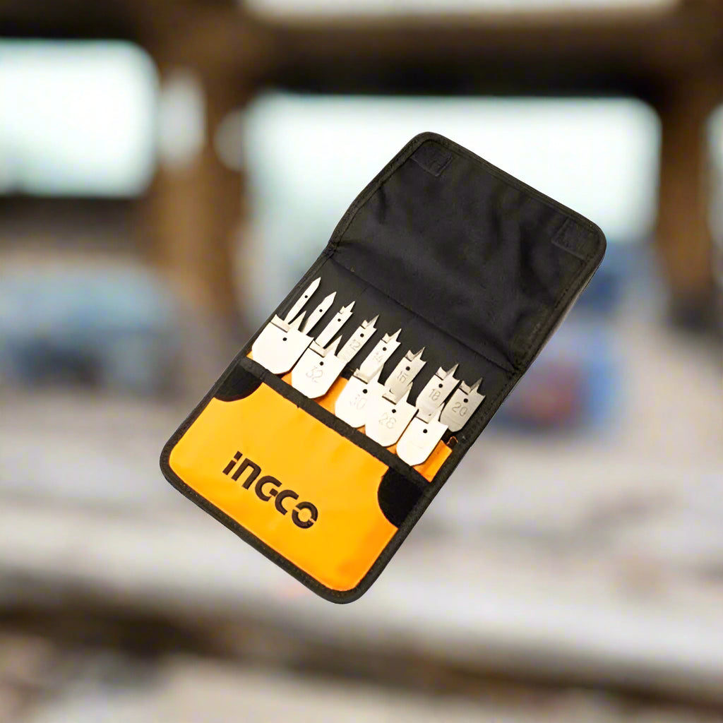 Ingco Drill Bits Ingco - Flat Wood Drill Bits set (13pcs) - AKD41301