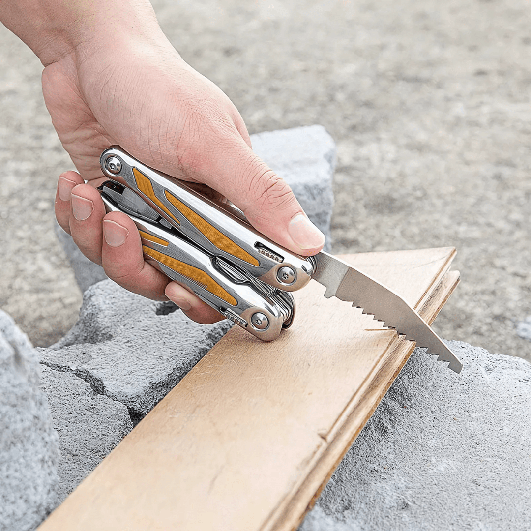 Ingco Multi Tools & Knives Ingco Foldable 15 Multi-Function Tool with Stainless Steel Handle – HFMFT0115