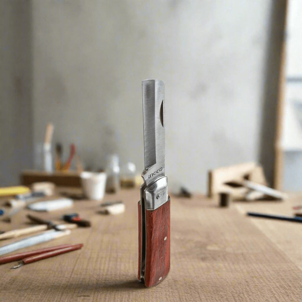 Ingco Multi Tools & Knives Ingco Foldable Straight Pocket Knife - HPK02101