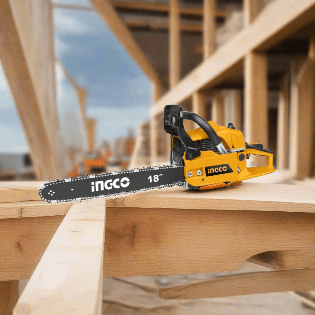 Ingco Chainsaw Ingco Gasoline Chainsaw | 18" & 24" | 2-Stroke Motor - GCS45185 & GCS62241