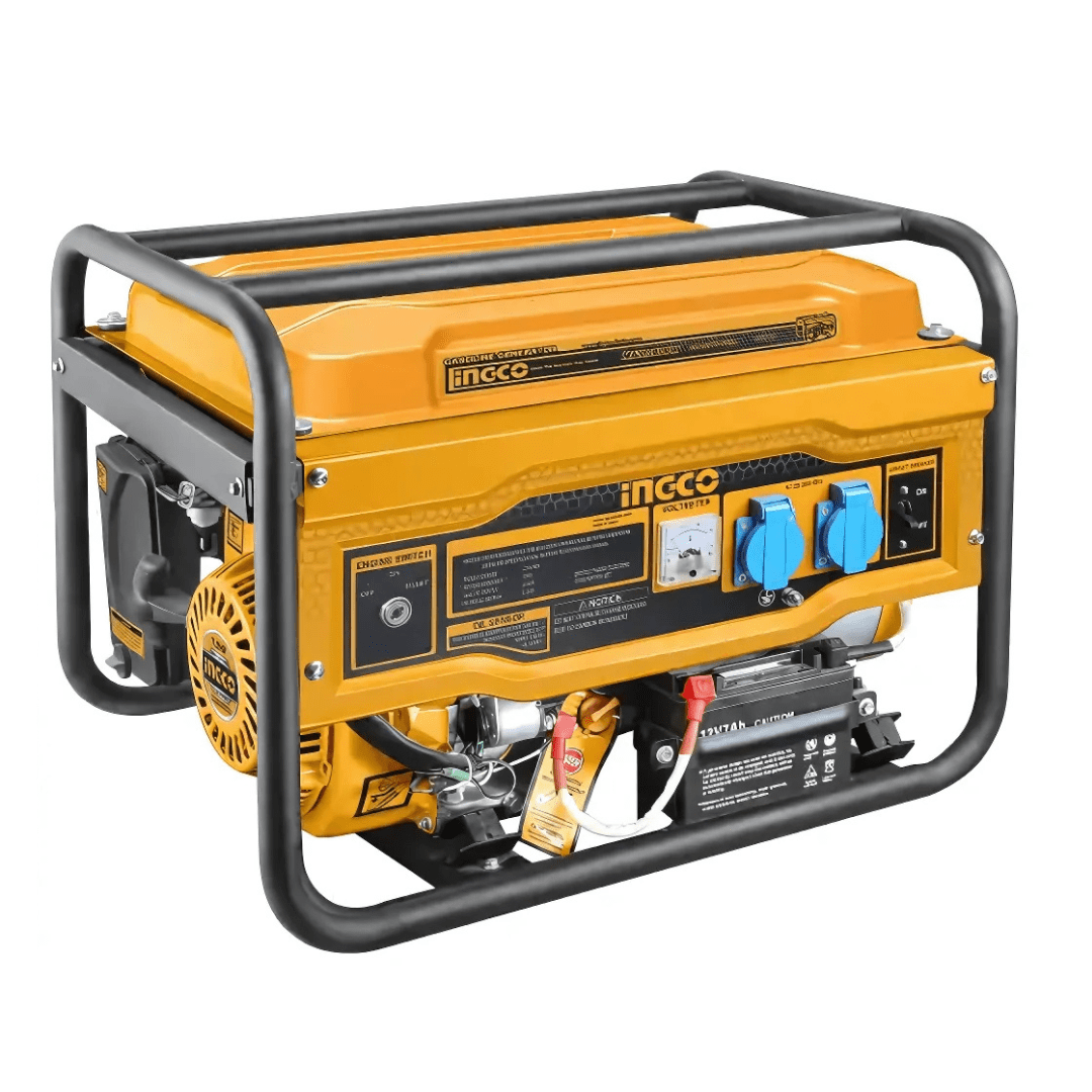 Ingco Generator Ingco Gasoline Generator 2.8KW with Electric Start & 15L Fuel Tank – GE30005-1