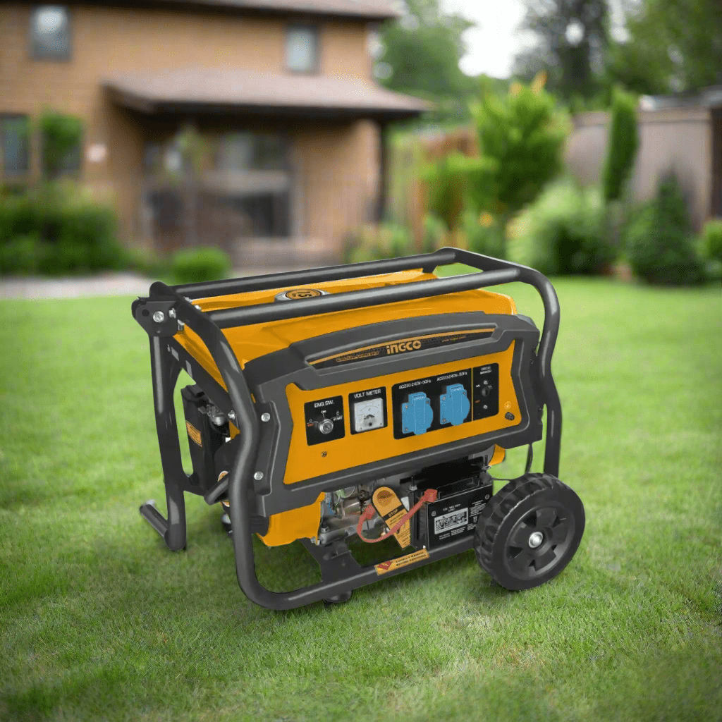 Ingco Generator Ingco Gasoline Generator 3.5KW with Electric Start & 15L Fuel Tank – GE35006ES