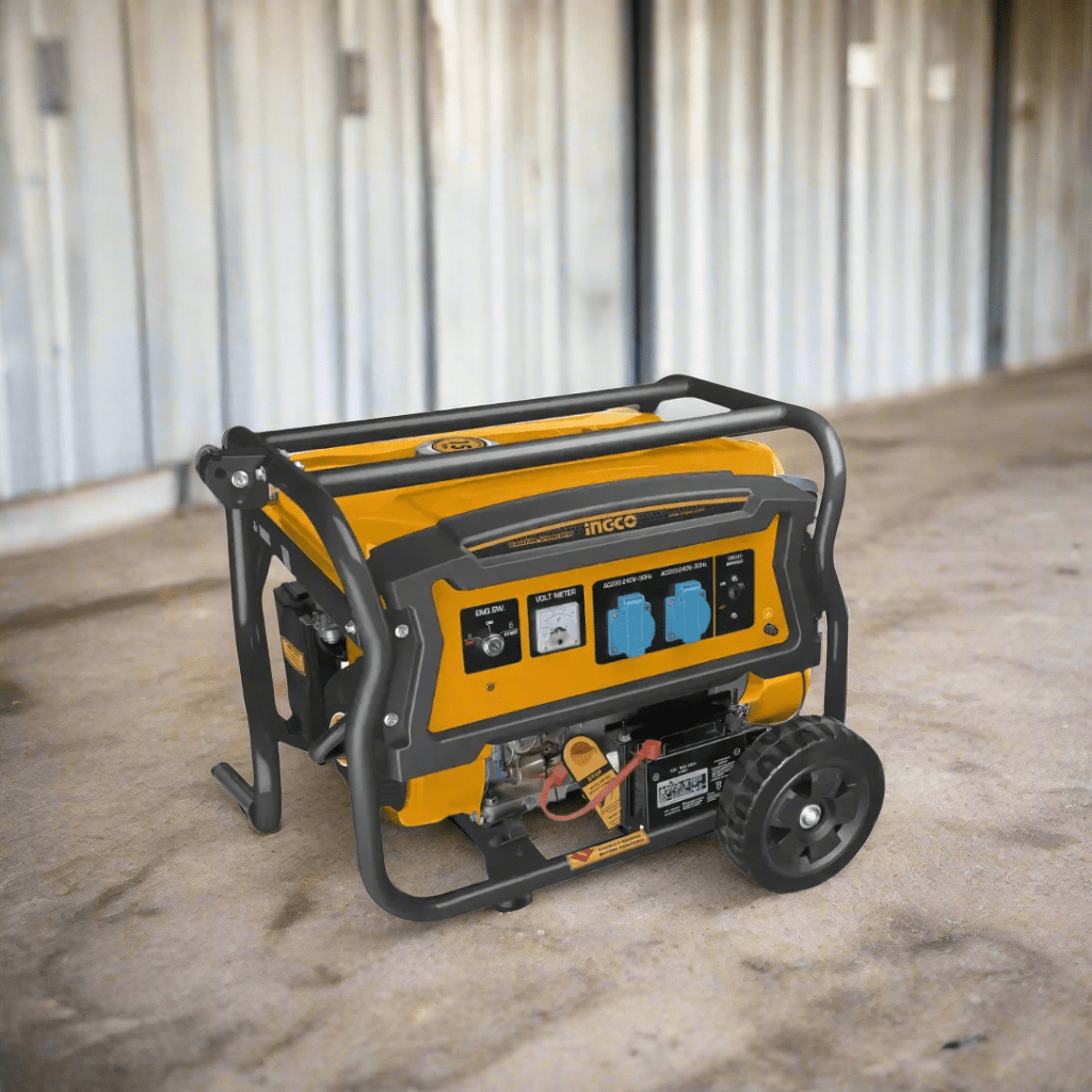Ingco Generator Ingco Gasoline Generator 3.5KW with Electric Start & 15L Fuel Tank – GE35006ES