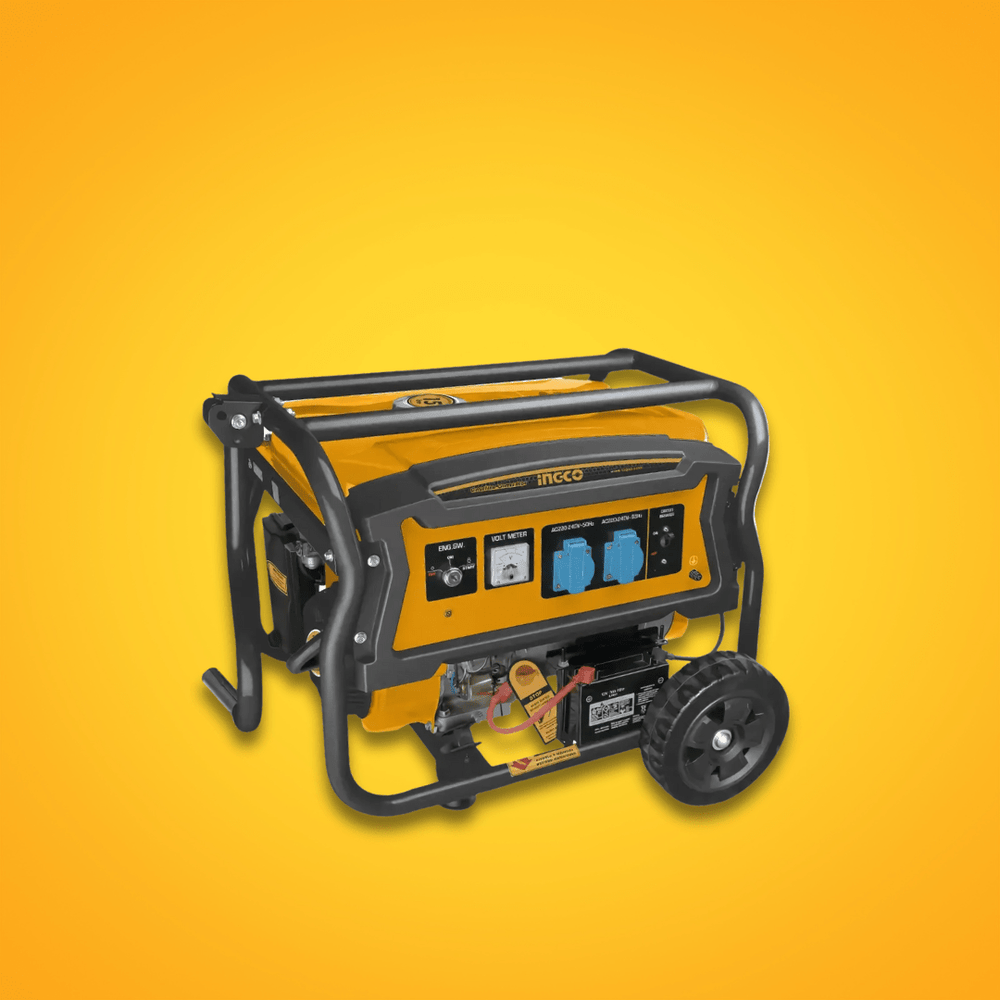 Ingco Generator Ingco Gasoline Generator 3.5KW with Electric Start & 15L Fuel Tank – GE35006ES