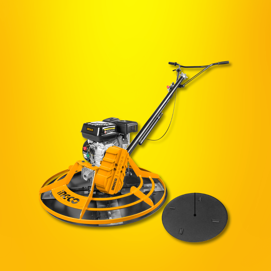 Ingco Construction Equipment Ingco Gasoline Power Trowel 6.5HP 91cm Rotor Diameter - GPT361-2