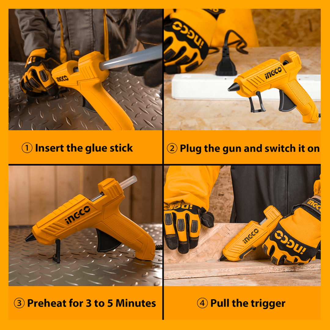 Ingco Glue gun Ingco Glue Gun 100W - GG148