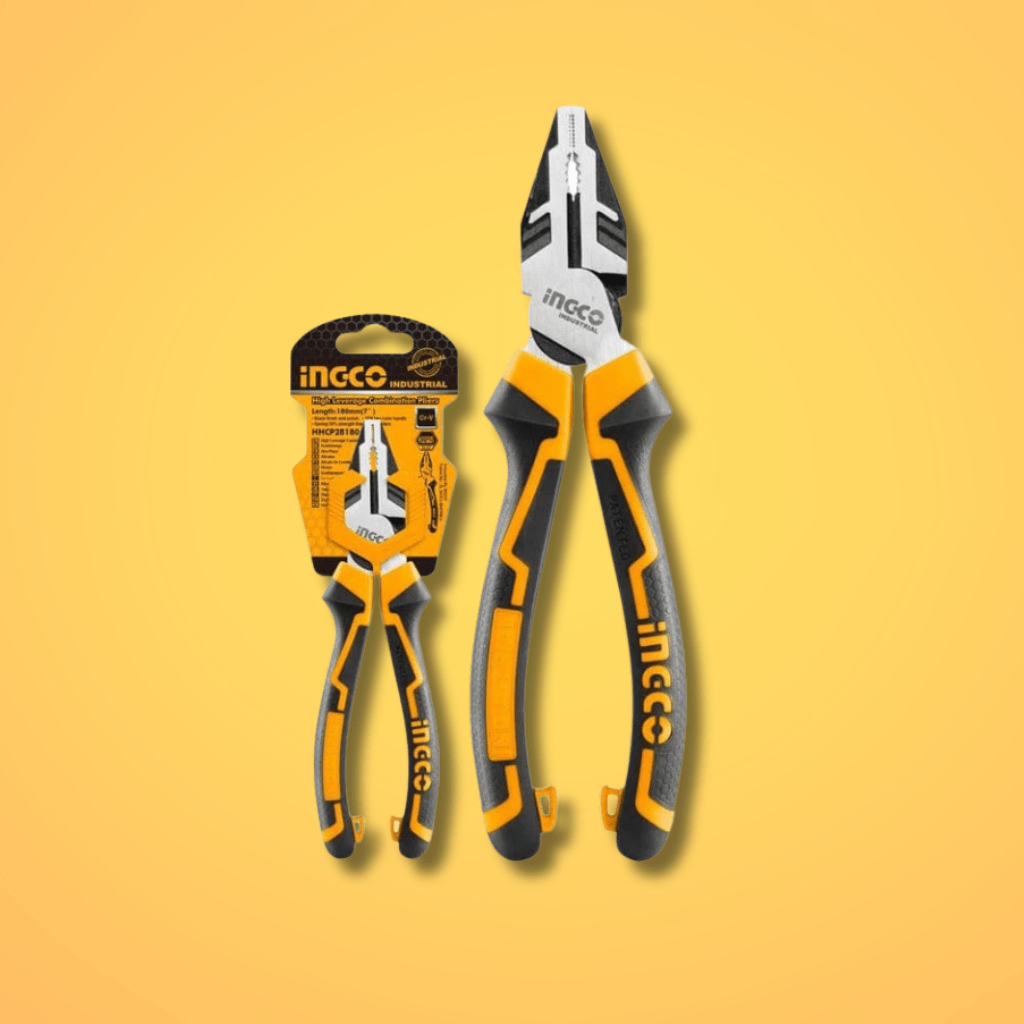 Ingco Pliers Ingco High Leverage Diagonal Cutting Pliers 7" with Crimping & Deburring Function – HHLDCP28180