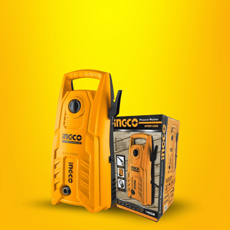 Ingco Pressure Washer Ingco High Pressure Washer 1400W 130Bar - HPWR14008