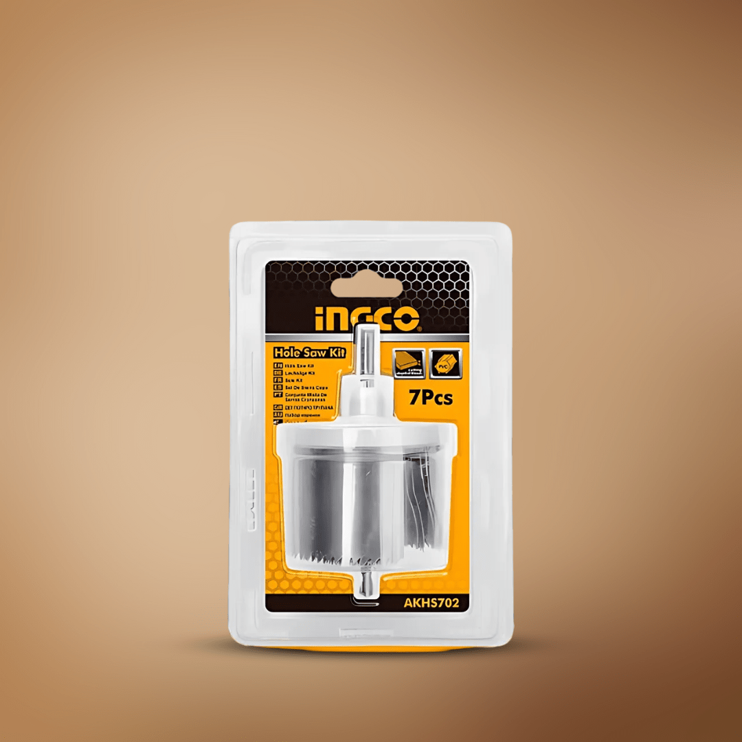 Ingco Hole Saws & Cores Ingco Hole Saw Set 7 Pieces - AKHS702