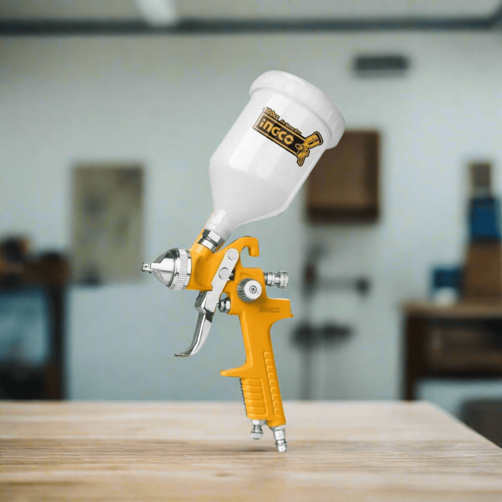 Ingco Spray Gun Ingco HVLP Spray Gun 600cc with Adjustable Nozzle - ASG1061