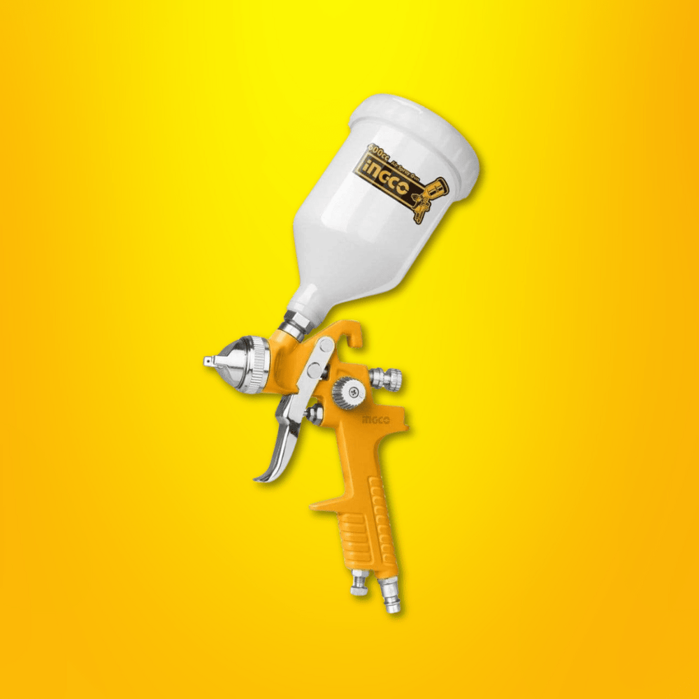 Ingco Spray Gun Ingco HVLP Spray Gun 600cc with Adjustable Nozzle - ASG1061