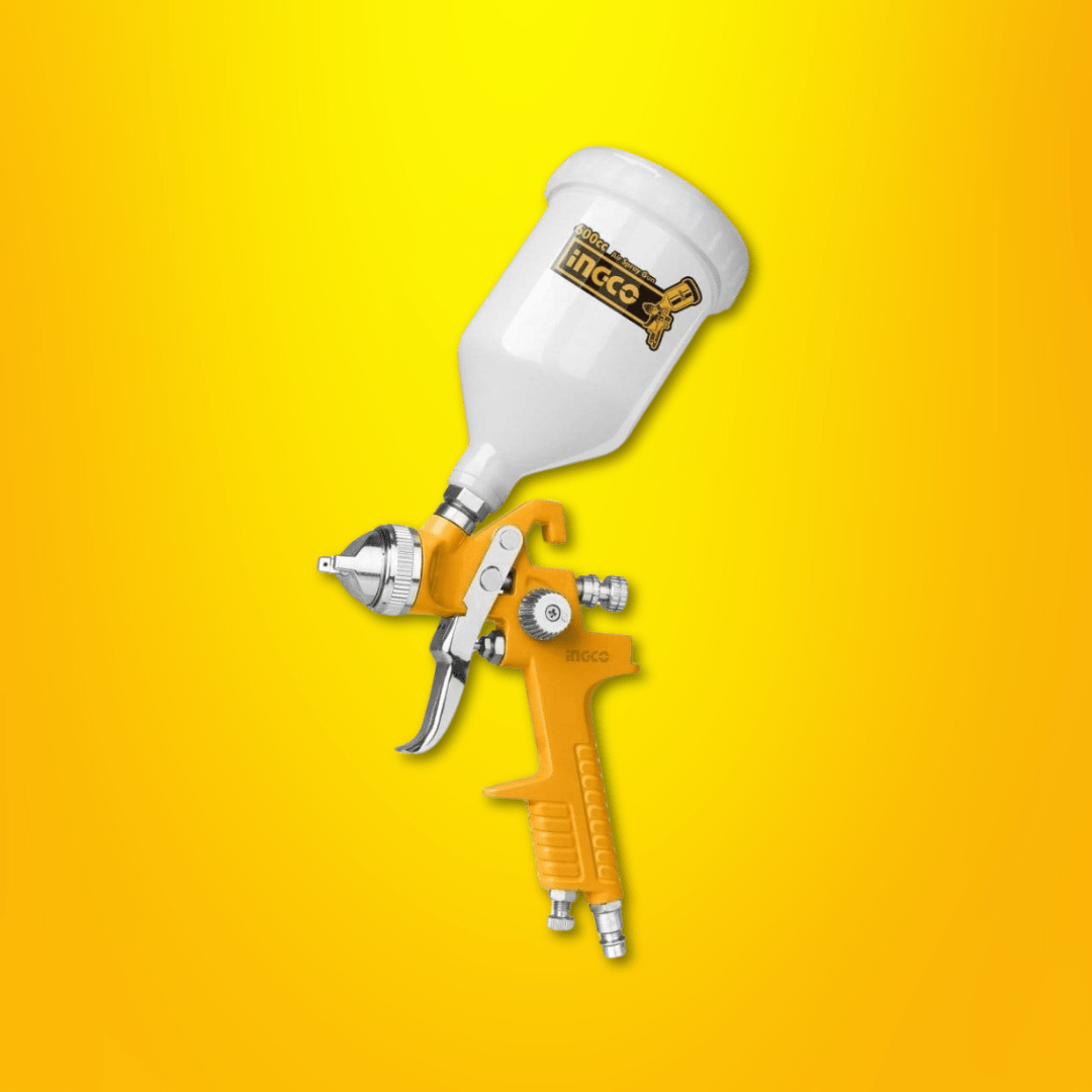 Ingco Spray Gun Ingco HVLP Spray Gun 600cc with Adjustable Nozzle - ASG1061