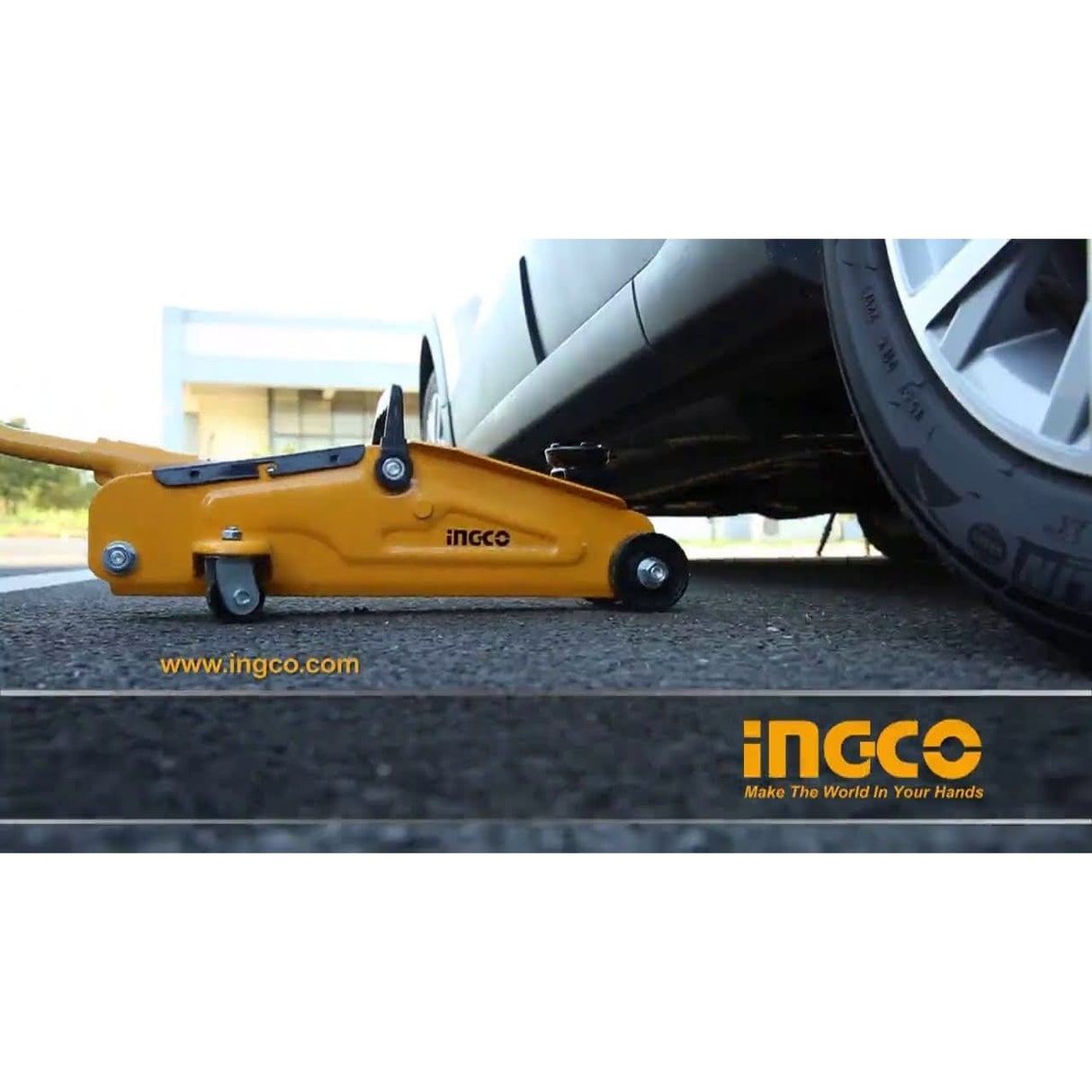 Ingco Towing and Lifting Ingco Hydraulic Long Floor Jack