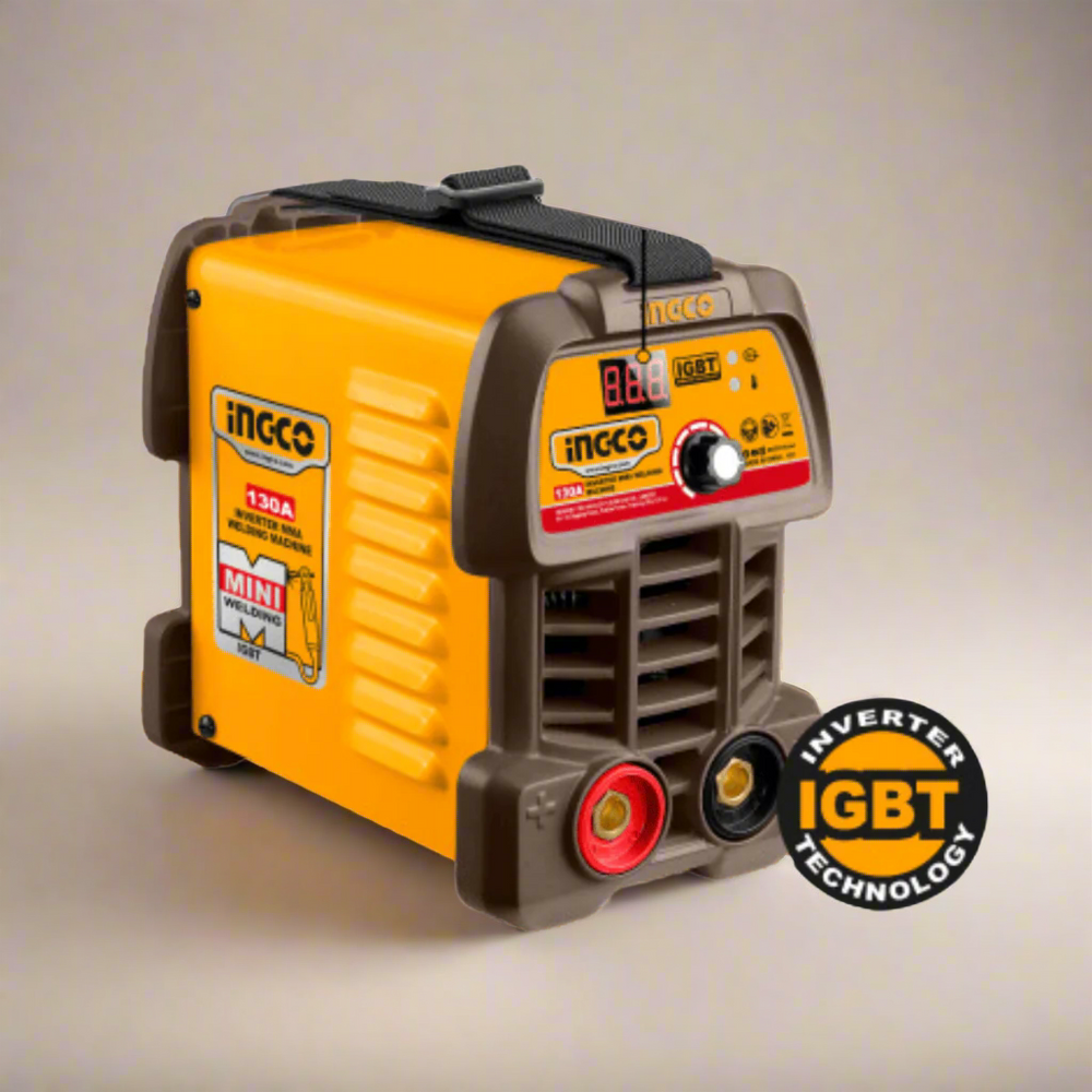 Ingco Welding Machine & Accessories Ingco IGBT Inverter MMA Welding Machine 130A with 30% Duty Cycle - ING-MMA13049