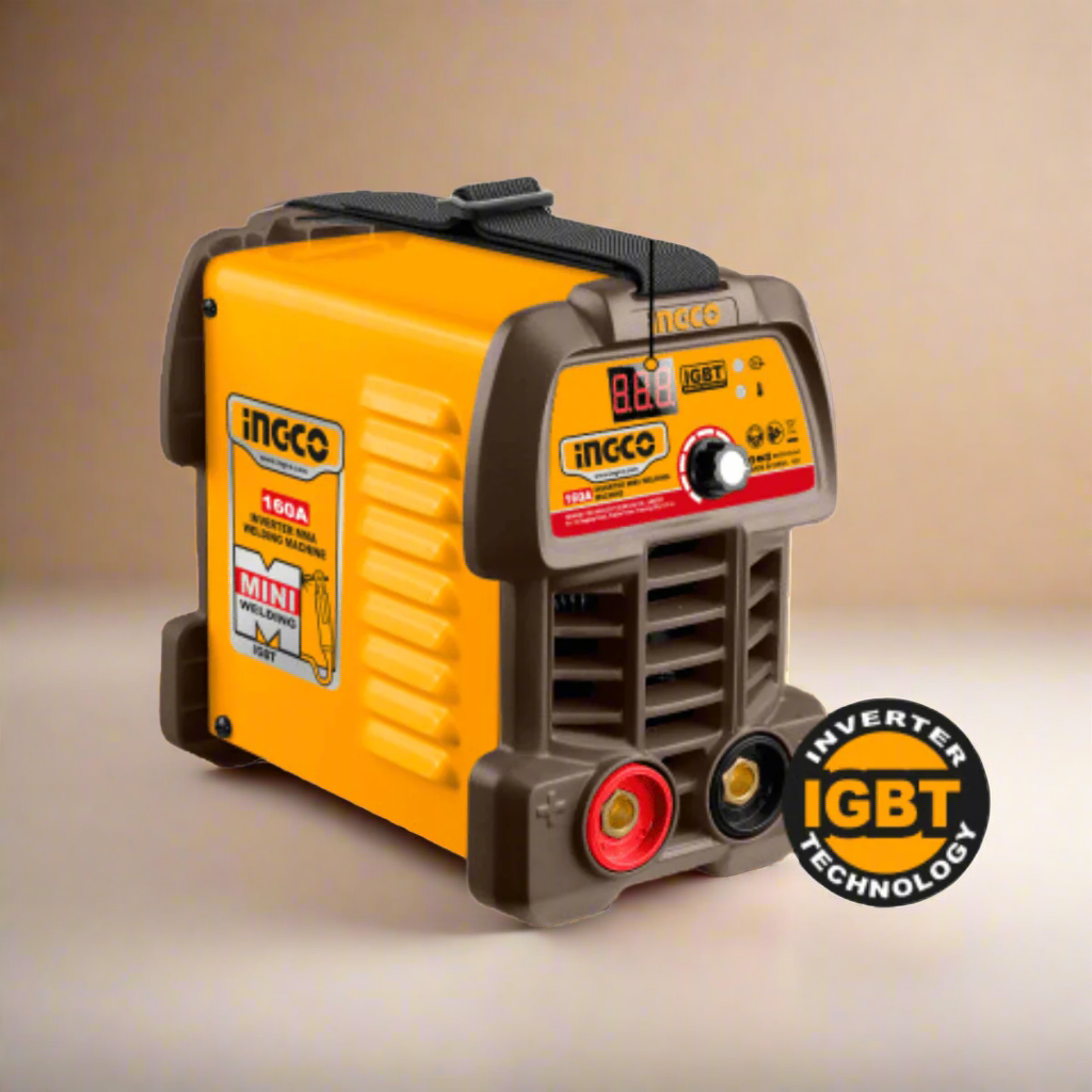 Ingco Welding Machine & Accessories Ingco IGBT Inverter MMA Welding Machine 160A with 30% Duty Cycle - ING-MMA16049