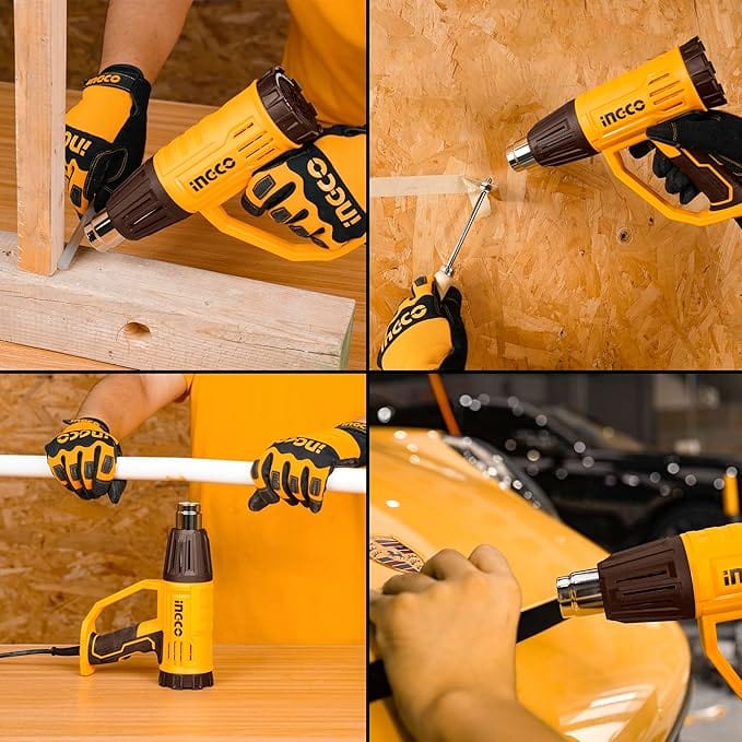 Ingco Heat Gun Ingco Industrial Heat Gun 2000W with LCD Display  - HG200058