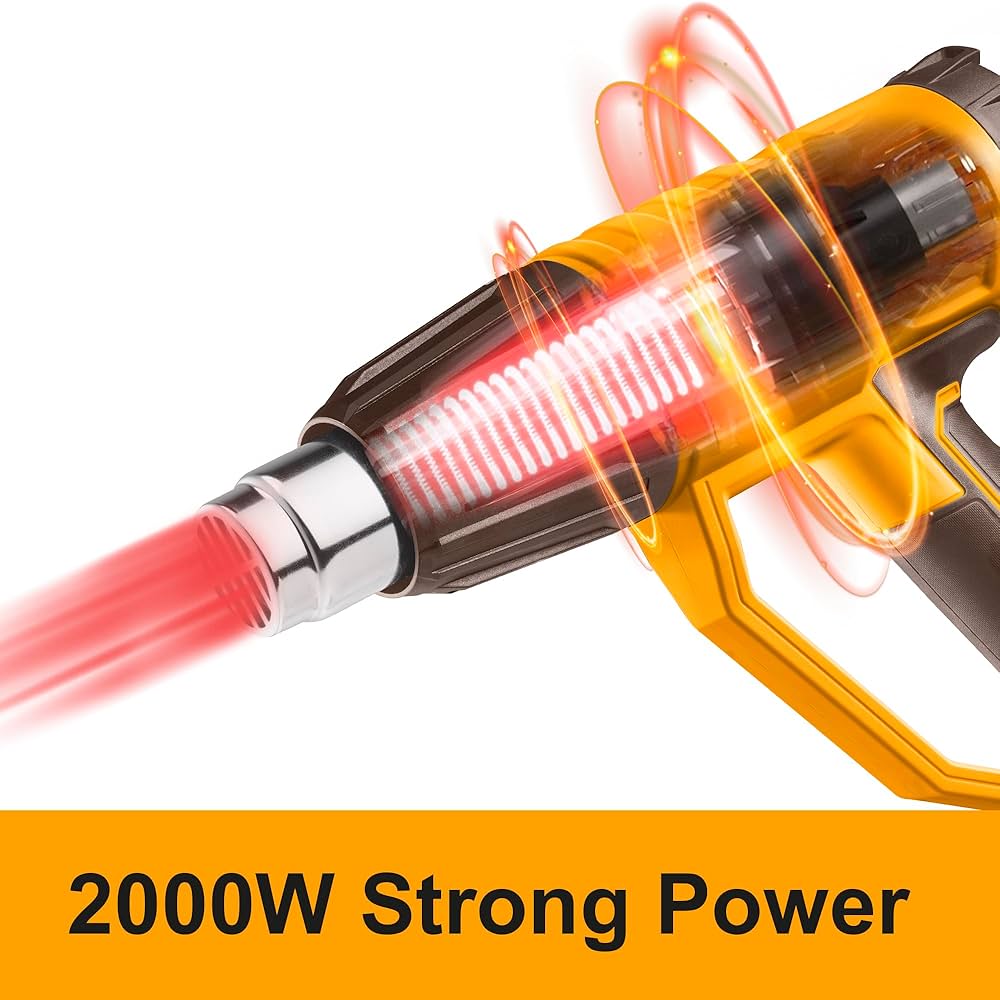 Ingco Heat Gun Ingco Industrial Heat Gun 2000W with LCD Display  - HG200058