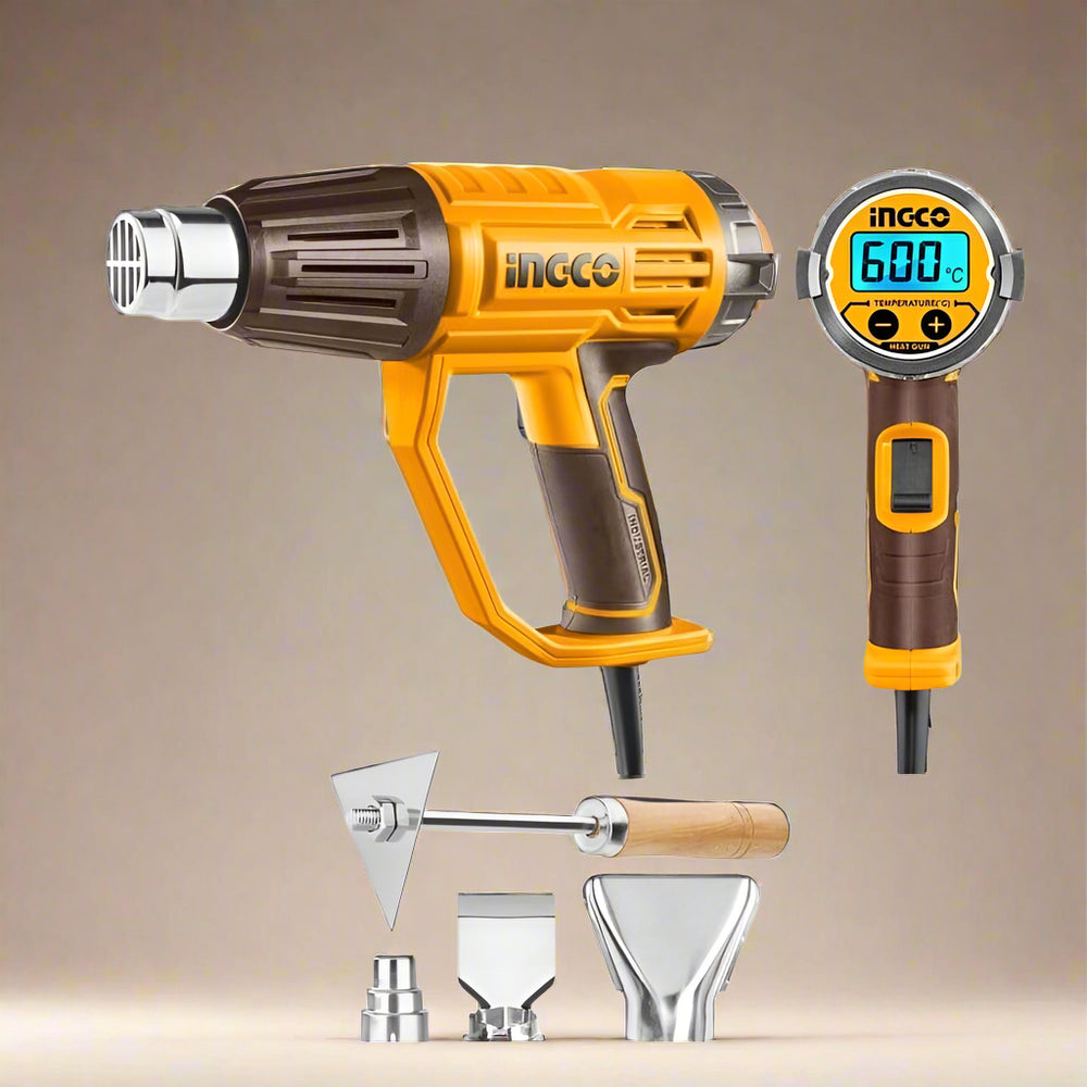 Ingco Heat Gun Ingco Industrial Heat Gun With LCD Screen 2000W  - HG200058