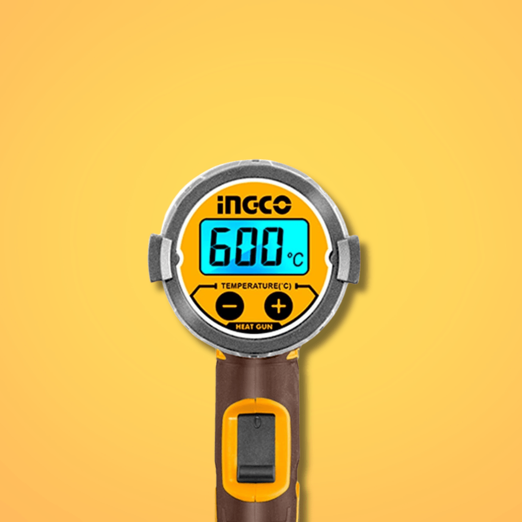 Ingco Heat Gun Ingco Industrial Heat Gun With LCD Screen 2000W - HG2000581
