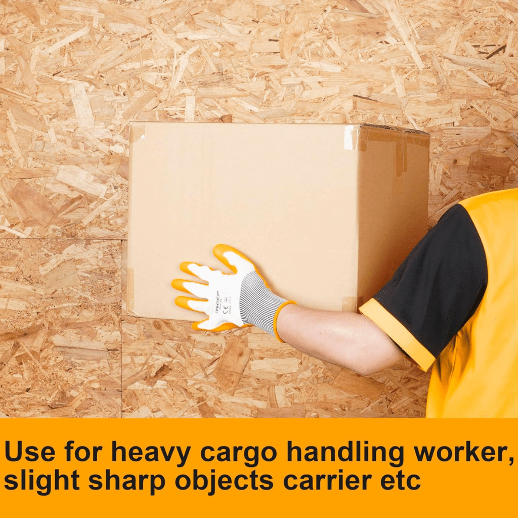 Ingco Work Gloves Ingco Industrial Latex Gloves - HGVL08-XL