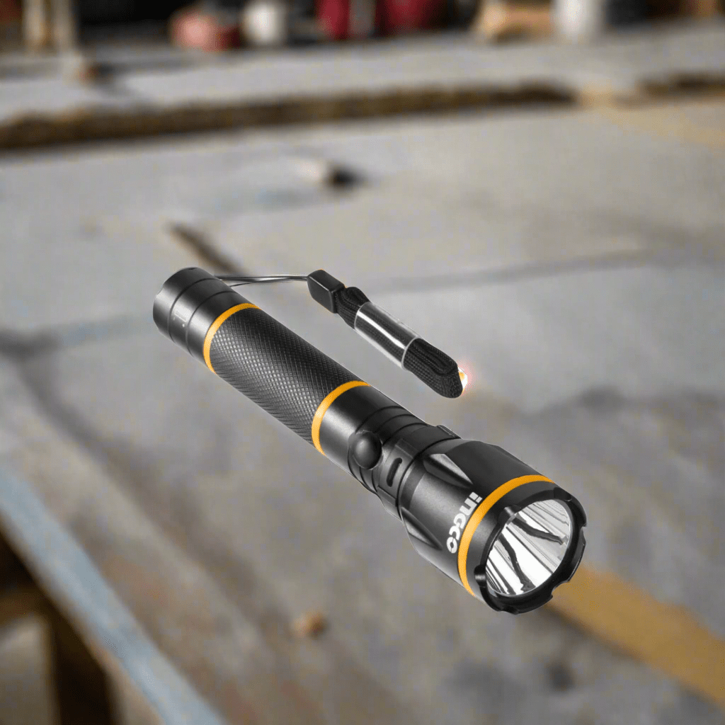 Ingco Outdoor Lighting Ingco Industrial Rechargeable LED Flashlight - HCFL186503