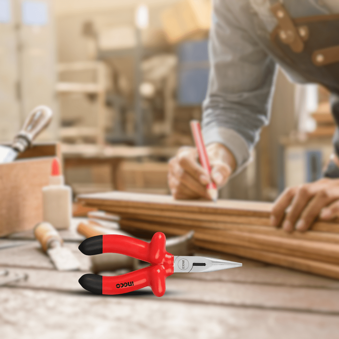 Ingco Pliers Ingco Insulated Long nose Plier - HILNP01200