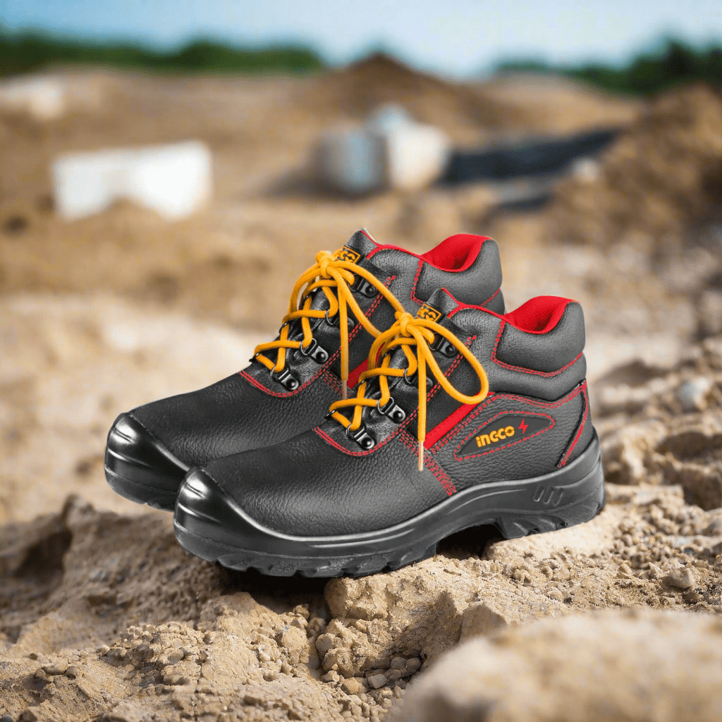 Ingco Boots & Footwear Ingco Insulated Safety Boots with Steel Toe Cap & 6KV Protection – SSH07IDSB