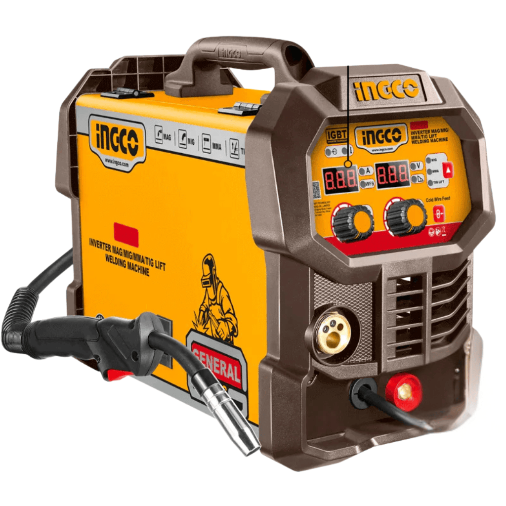 Ingco Welding Machine & Accessories Ingco Inverter MAG/MIG/MMA/TIG Lift welding machine 160A - ING-MGT16058