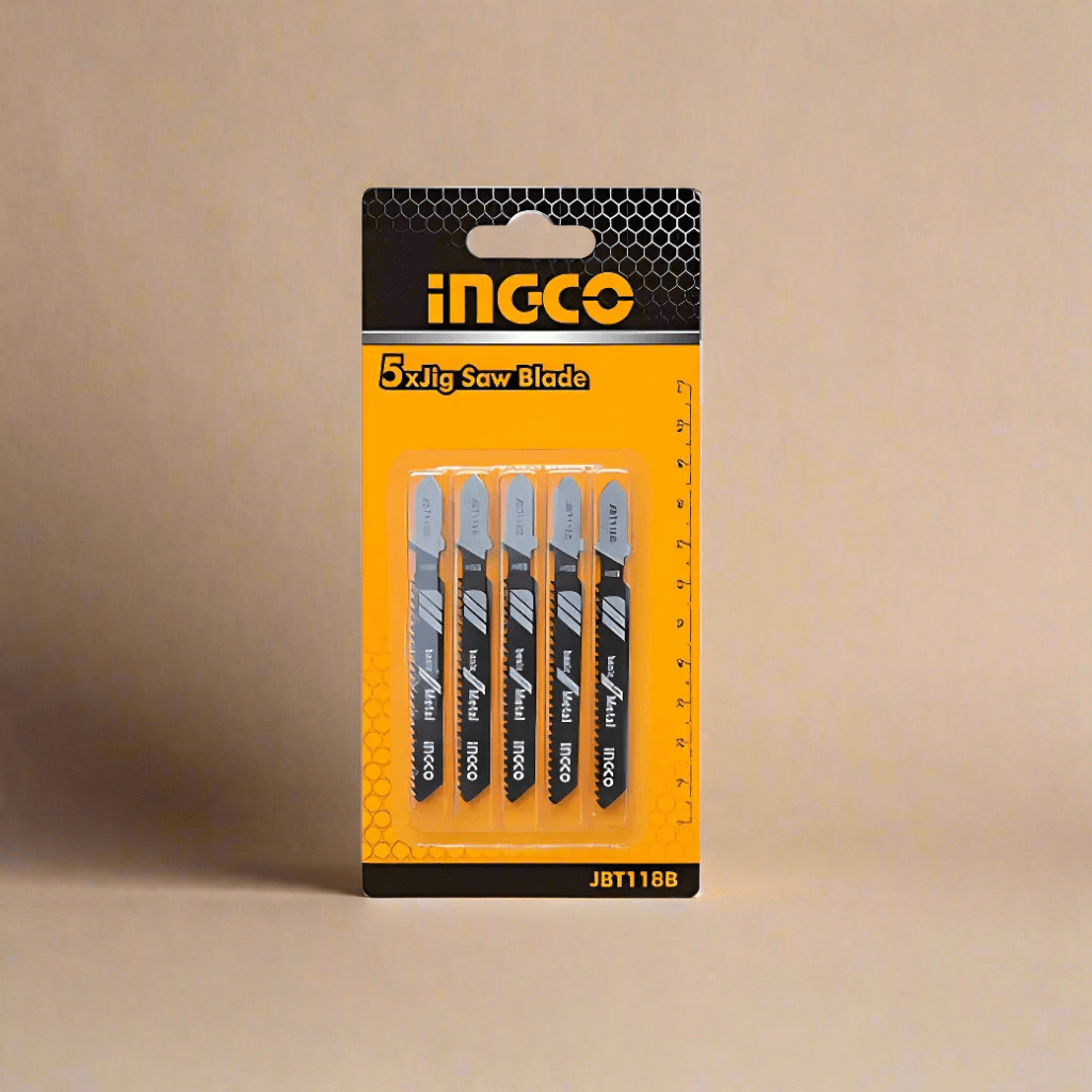 Ingco Saw Blades Ingco Jigsaw Blade for Metal 5 Pieces - JSBT118B