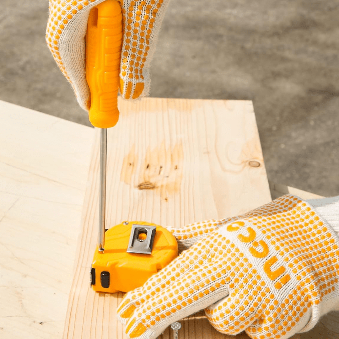 Ingco Work Gloves Ingco Knitted & PVC Dots Gloves - Size 10 (XL) – HGVK05