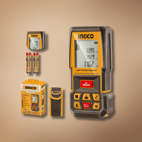 Ingco Laser Measure Ingco Laser Distance Detector 70m with Multiple Measurement Functions – HLDD0708