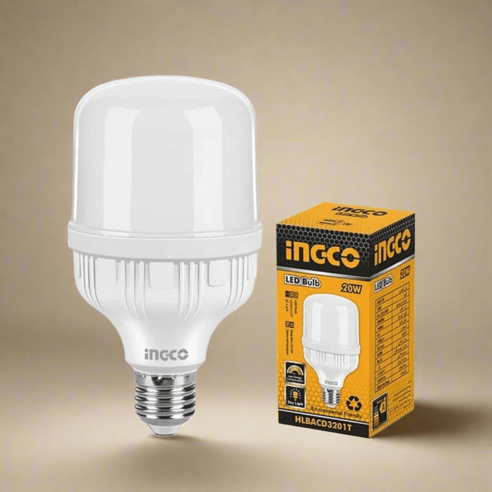 Ingco Light Bulbs & Fixtures Ingco LED T-Bulb Daylight Color – 20W, 30W & 40W – HLBACD-Series