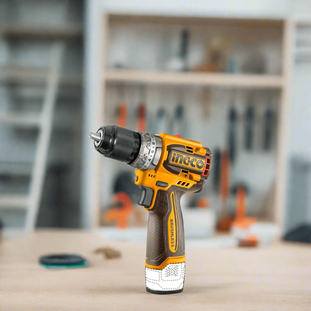 Ingco Drill Ingco Lithium-Ion Compact Brushless Cordless Drill 16V - CIDLI16682