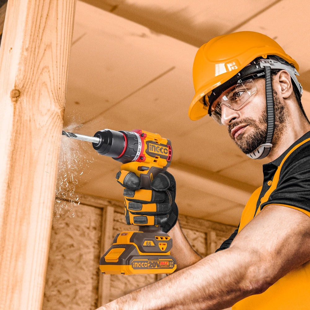 Ingco Drill Ingco Lithium-Ion Compact Brushless Cordless Drill 20V - CDLI206681