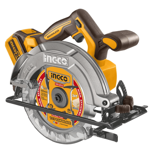 Ingco Circular Saw Ingco Lithium-Ion Cordless Circular Saw 20V - CSLI16521
