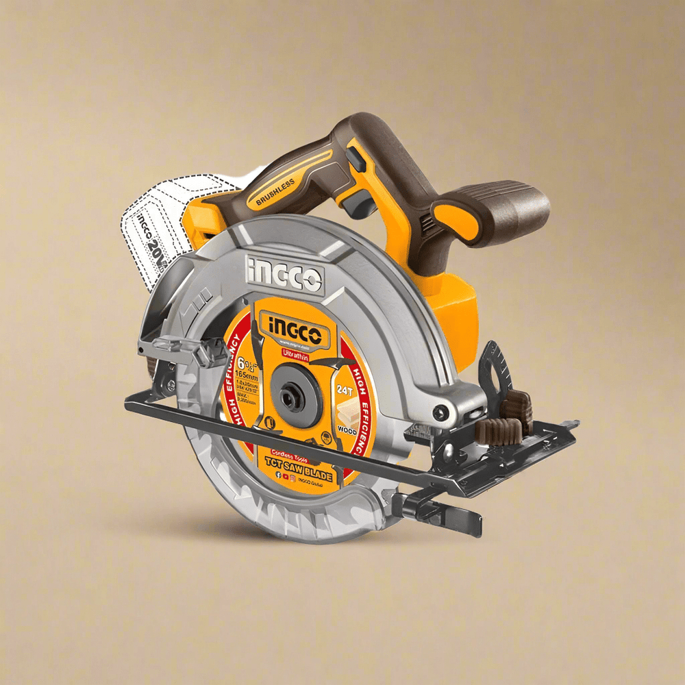 Ingco Circular Saw Ingco Lithium-Ion Cordless Circular Saw 20V - CSLI16521