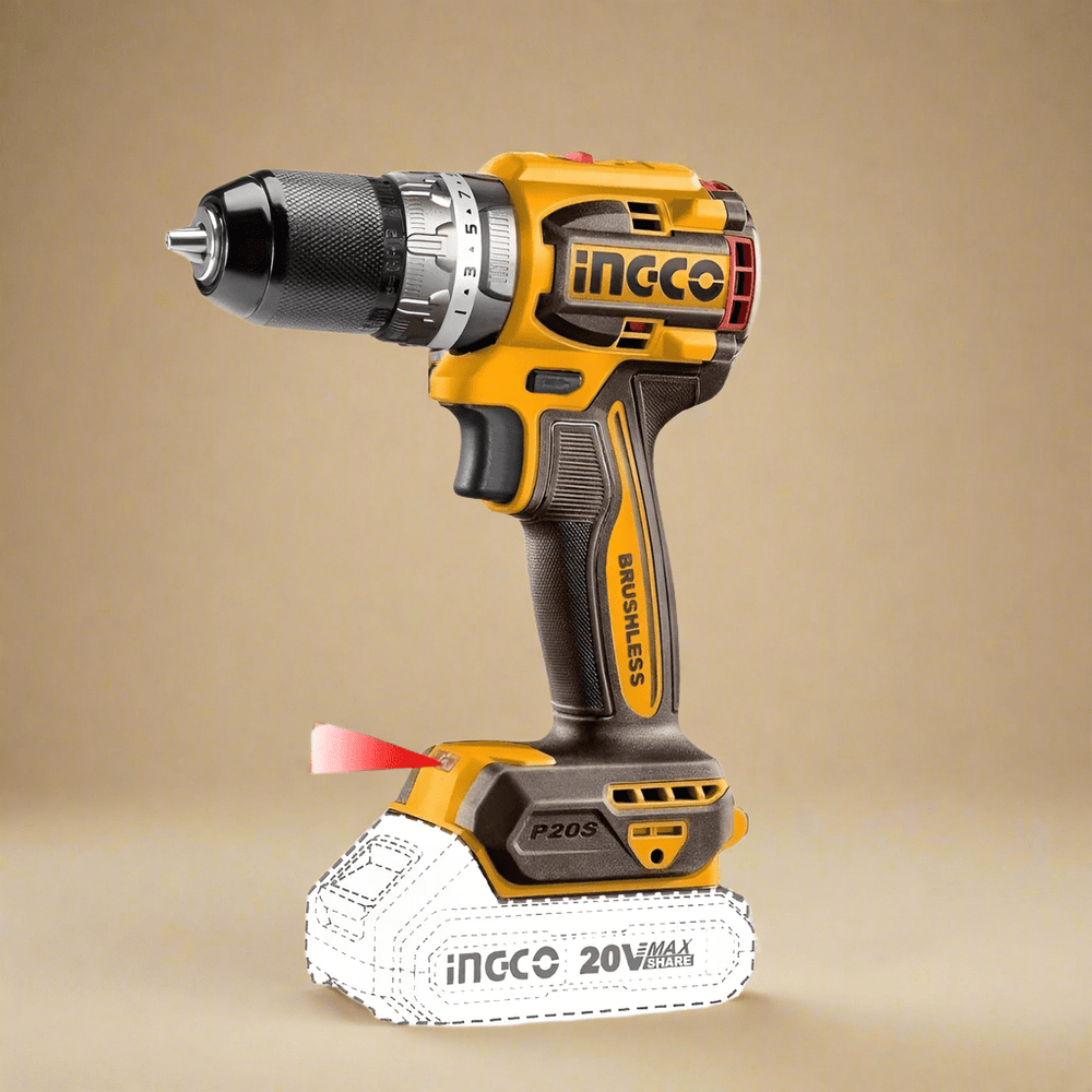 Ingco Drill Ingco Lithium-Ion Cordless Drill 20V - CDLI20602