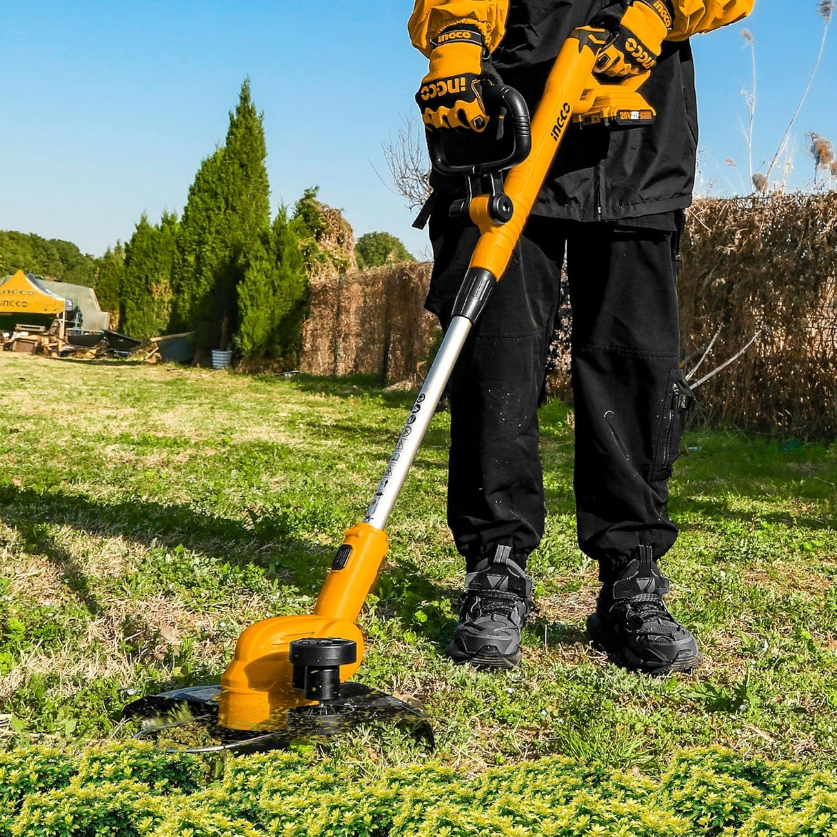 Ingco Trimmer Ingco Lithium-Ion Cordless Grass Trimmer - CGTLI20328