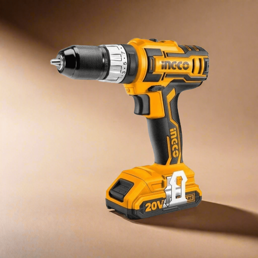 Ingco Drill Ingco Lithium-Ion Cordless Hammer Impact Drill 20V - CIDLI201455