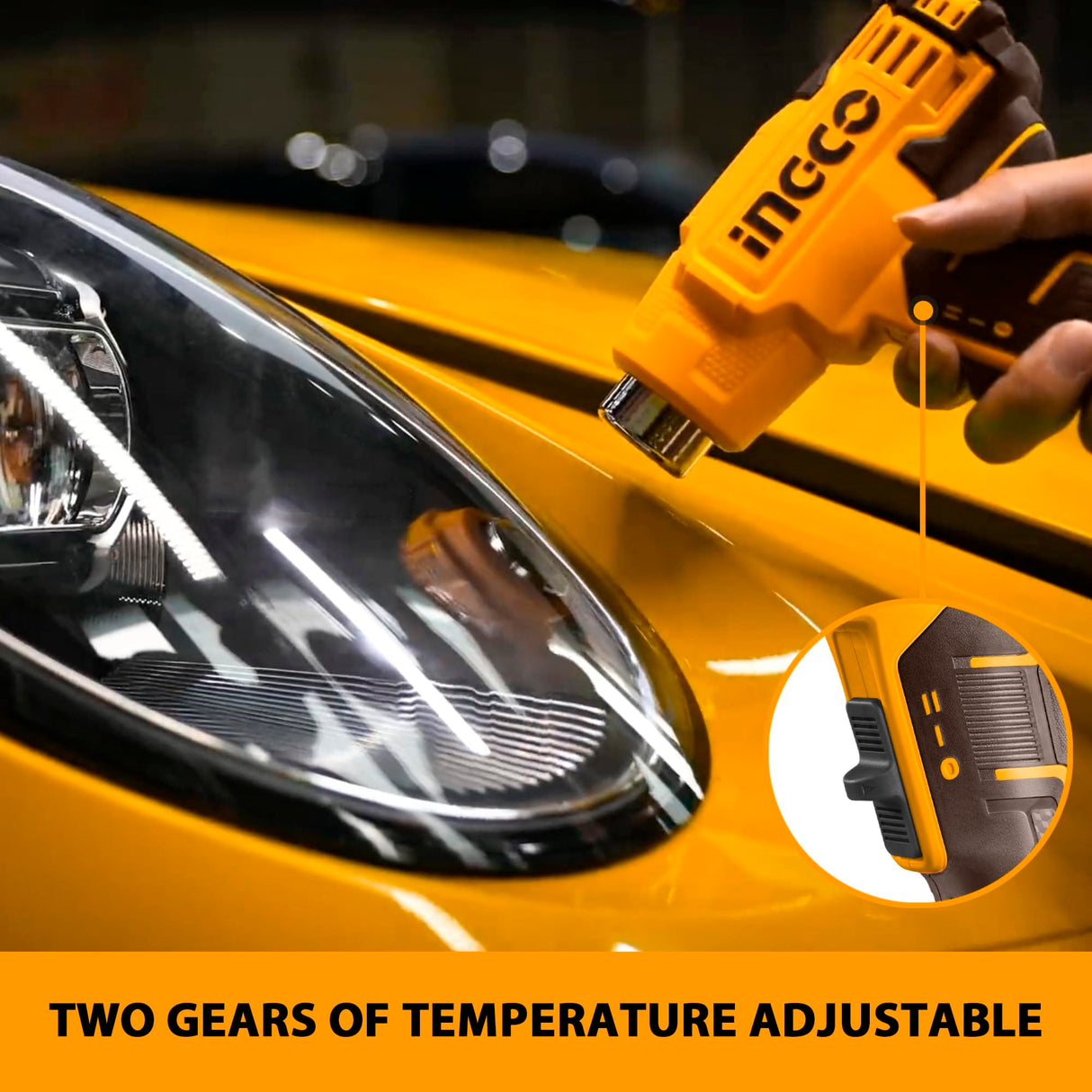 Ingco Heat Gun Ingco Lithium-Ion Cordless Heat Gun 20V 4.0Ah - HGLI2002