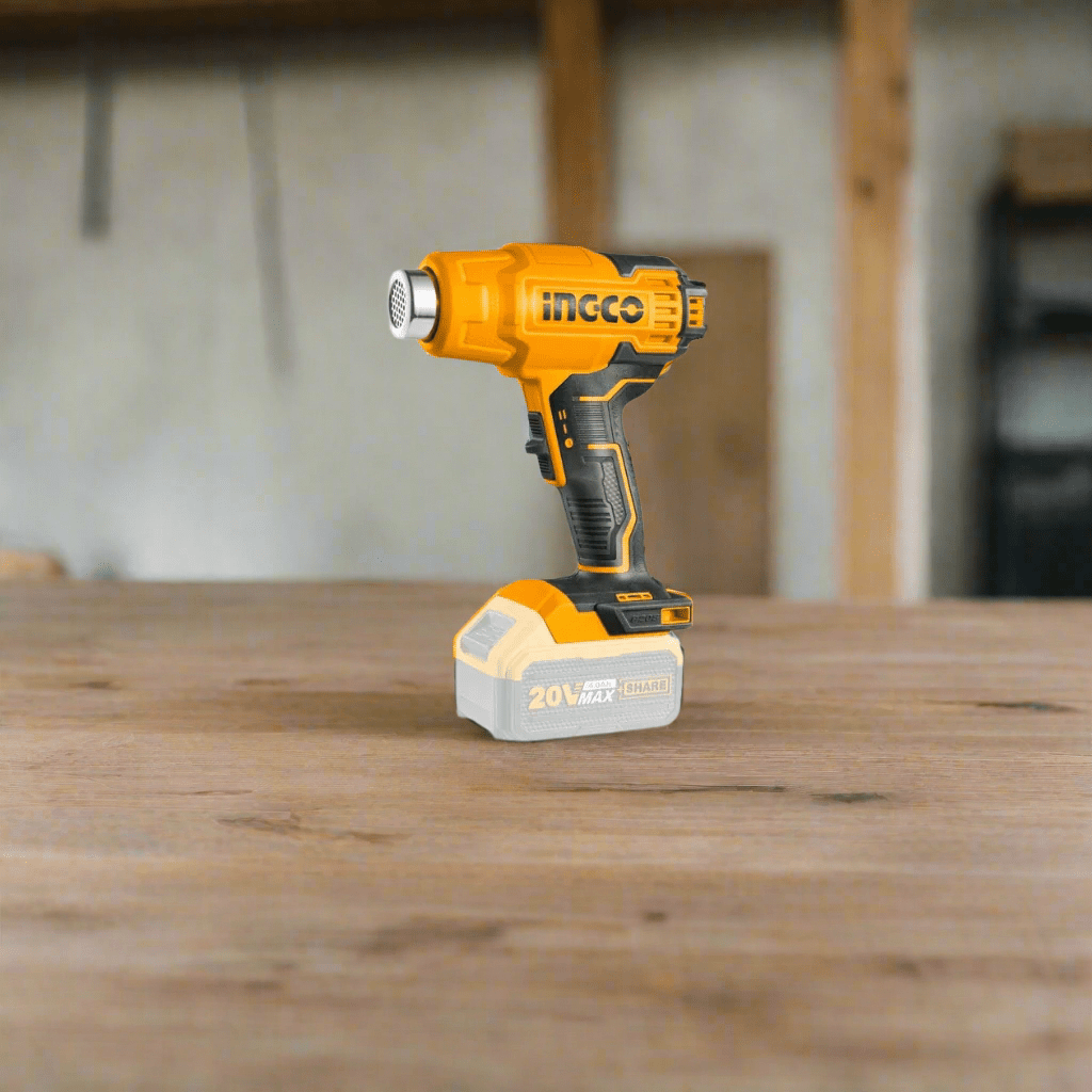 Ingco Heat Gun Ingco Lithium-Ion Cordless Heat Gun with 20V 4.0Ah & Charger - HGLI20025