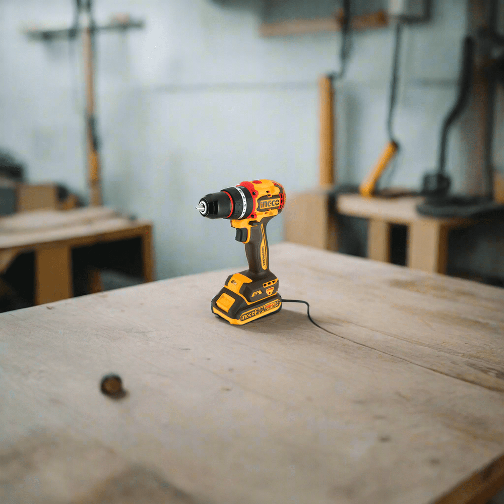 Ingco Drill Ingco Lithium-Ion Cordless Impact Drill  66Nm with 2 Pieces 20V Batteries - CIDLI20668